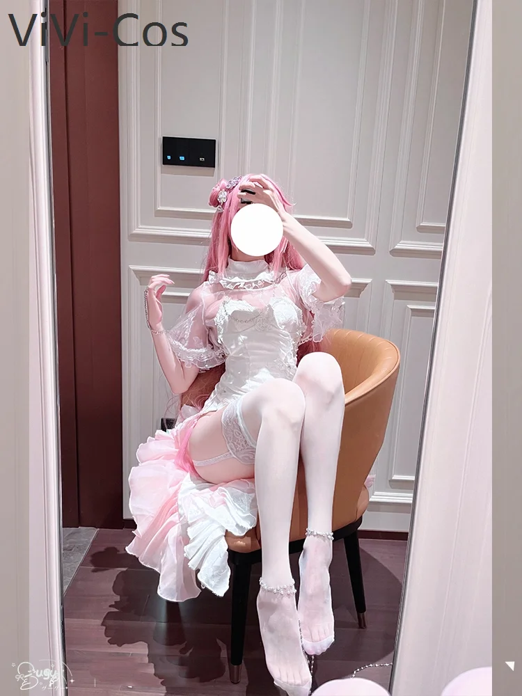 

Goddess Of Victory: Nikke Dorothy Cheongsam Cosplay Costume Cos Game Anime Party Uniform Hallowen Play Role Clothes Clothing