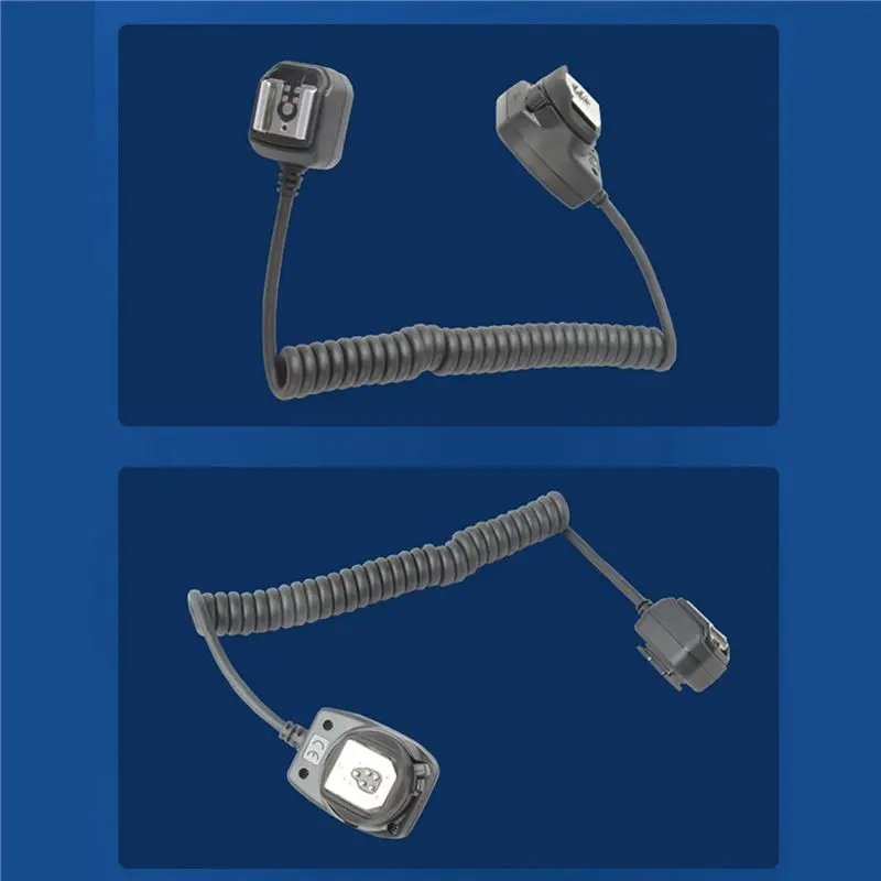 3X OC-E3 Off Camera Flash Cable Hot Shoe Cord Sync Off-Camera Flash Focus Cable Camera Extension Cord For 580EX II/580EX-Y41A