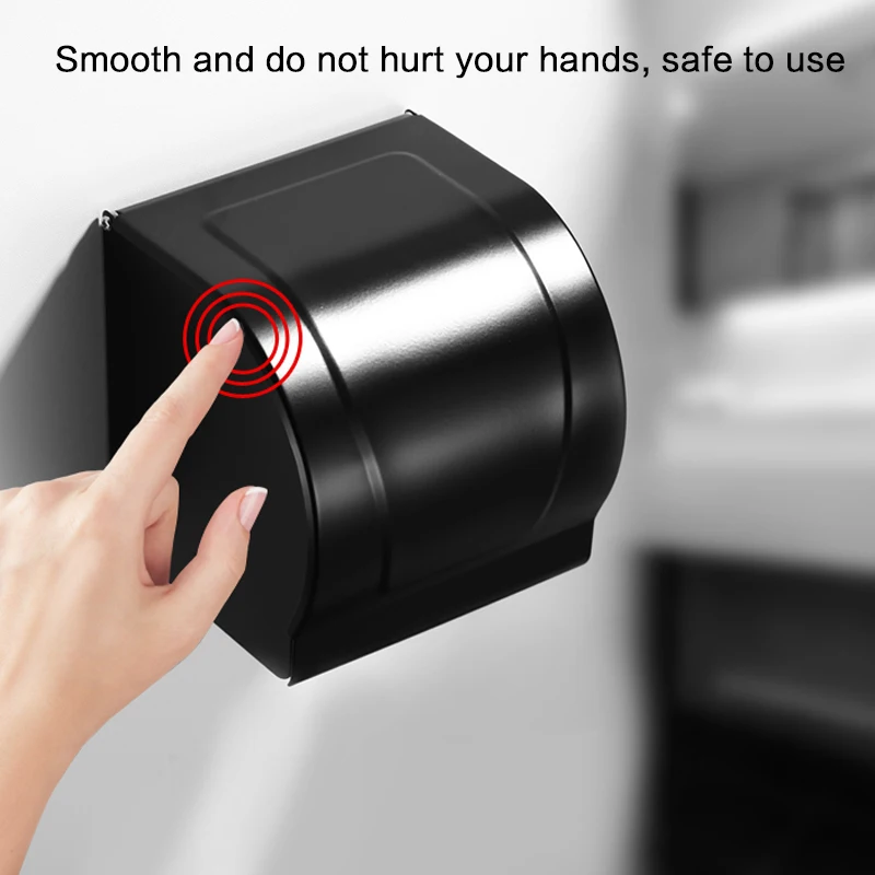 YUNJIEYA Wc Papier Box Lagerung Bad Tissue Box Rack Wc Papier Rolle Regal Halter Wand-Montiert Halter Bathaccessories