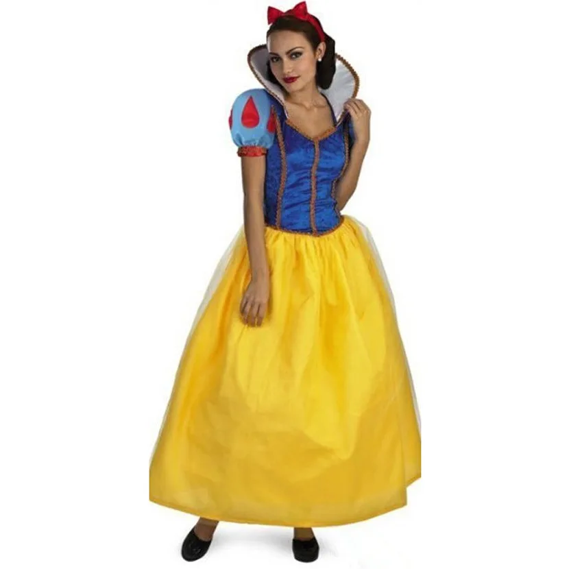 Multiple Halloween Carnival Party Anime Fairy Tales Snow White Princess Cosplay Costume Stage Performance Cartoon Queen Dress