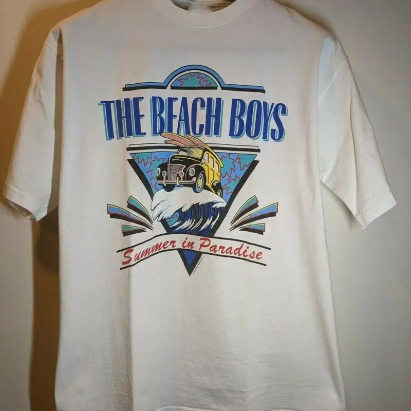 

Винтажная футболка Beach Boys Summer In Paradise World Tour 1995 года, все спортивные футболки