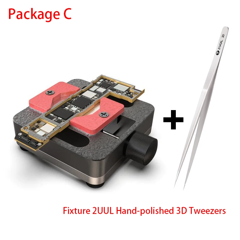 2uul Mini Jig Board Chip della scheda madre supporto di riparazione BGA per telefono PCB IC morsetto multifunzione tavolo di piantagione di stagno utensili manuali