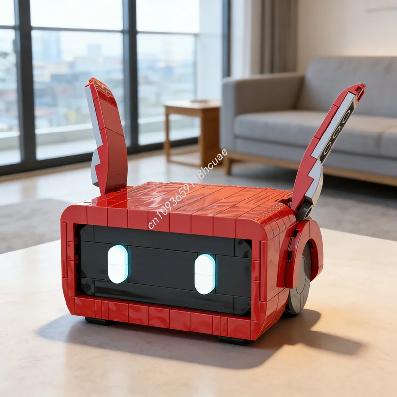 

276 деталей MOC Roboquest Elementalist: Конструктор-модель, сборные блоки, игрушка для самостоятельной сборки, рождественский подарок, креативная идея