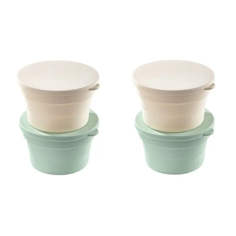 

ABLJ Pizza Dough Proofing Box With Lid Multi-Functional Foldable Non-Stick Silicone Bread/Pizza/Toast Proofing Box