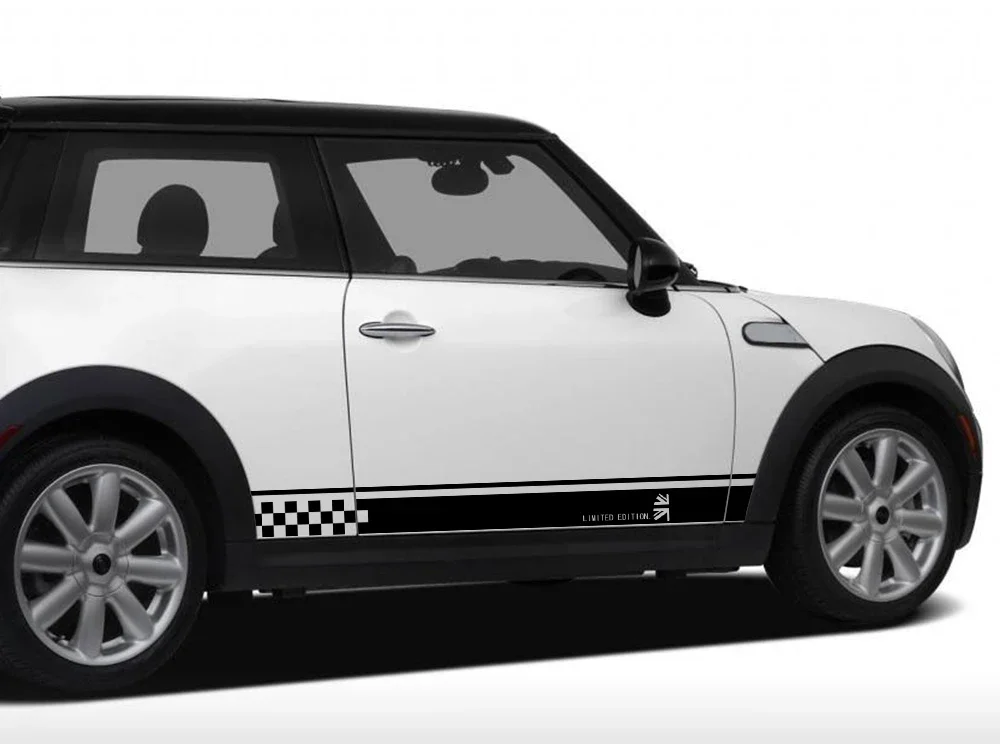 Autotür-Seitenaufkleber für Mini Cooper R56 R57 R58 R50 R52 R53 R59 CountrymanR60 F60 F55 F56 F54 Auto Limited Edition Aufkleber – Detail 1