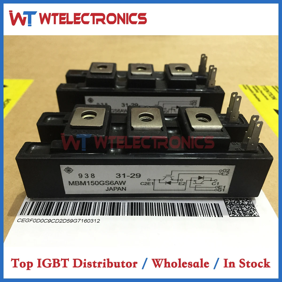 

MBM150GS6AW IGBT Module MBM150GS6AW