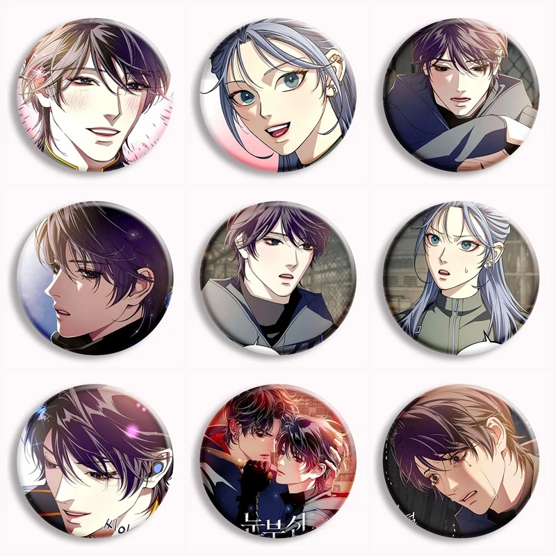 

Dazzling Breath Anime Soft Button Pin Korean BL Manhwa Ji Wonwoo Brooches Badge Bag Decor Jewelry Fans Collect Friends Gifts