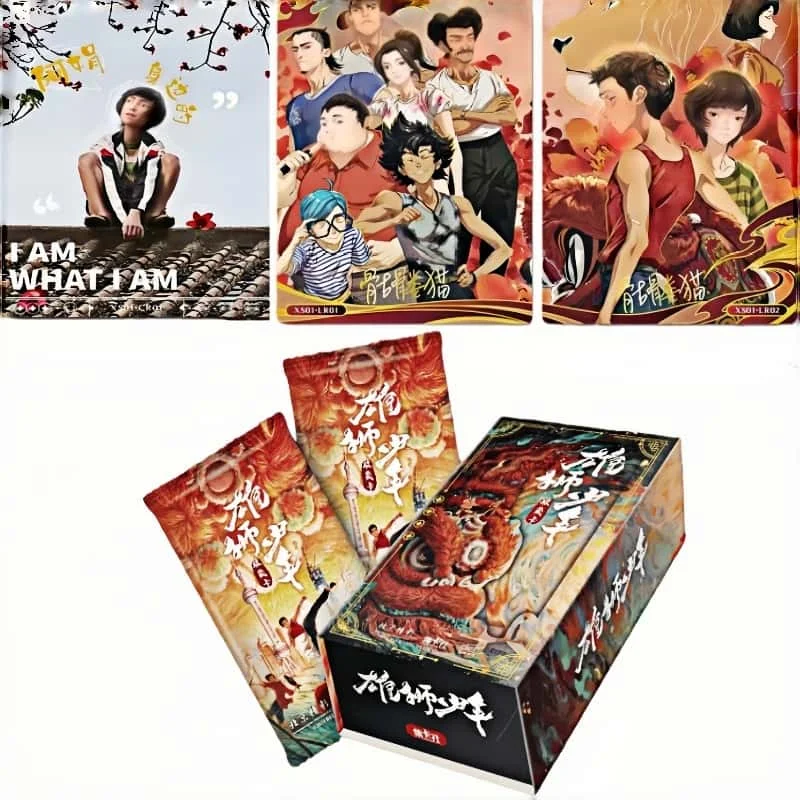 

Embroidery/Enamel Craft Cards - Card.fun Lion Dance Boy 2 Genuine Licensed |170+ Designs Rare Limited Edition A Juan Collectible