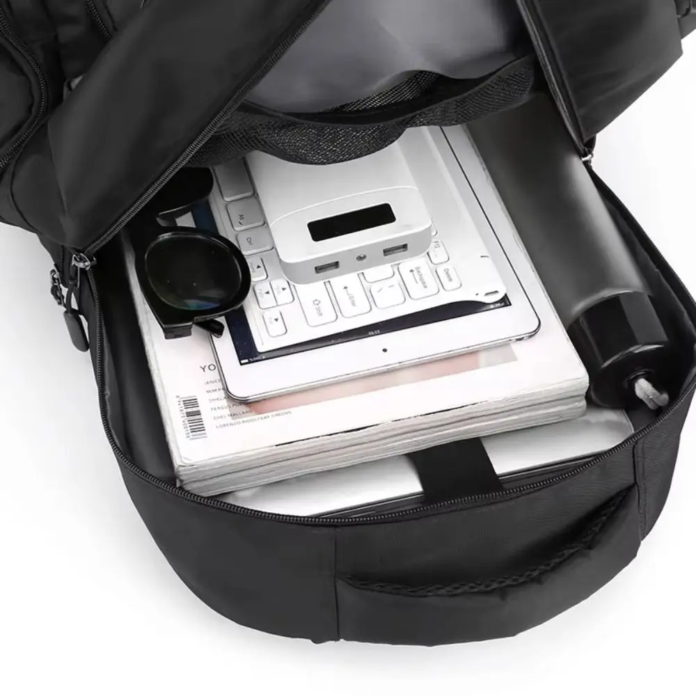 

Large Capacity Sports Basketball Backpack with Shoes Bag Detachable Net Soccer Bag Waterproof Oxford Fabric