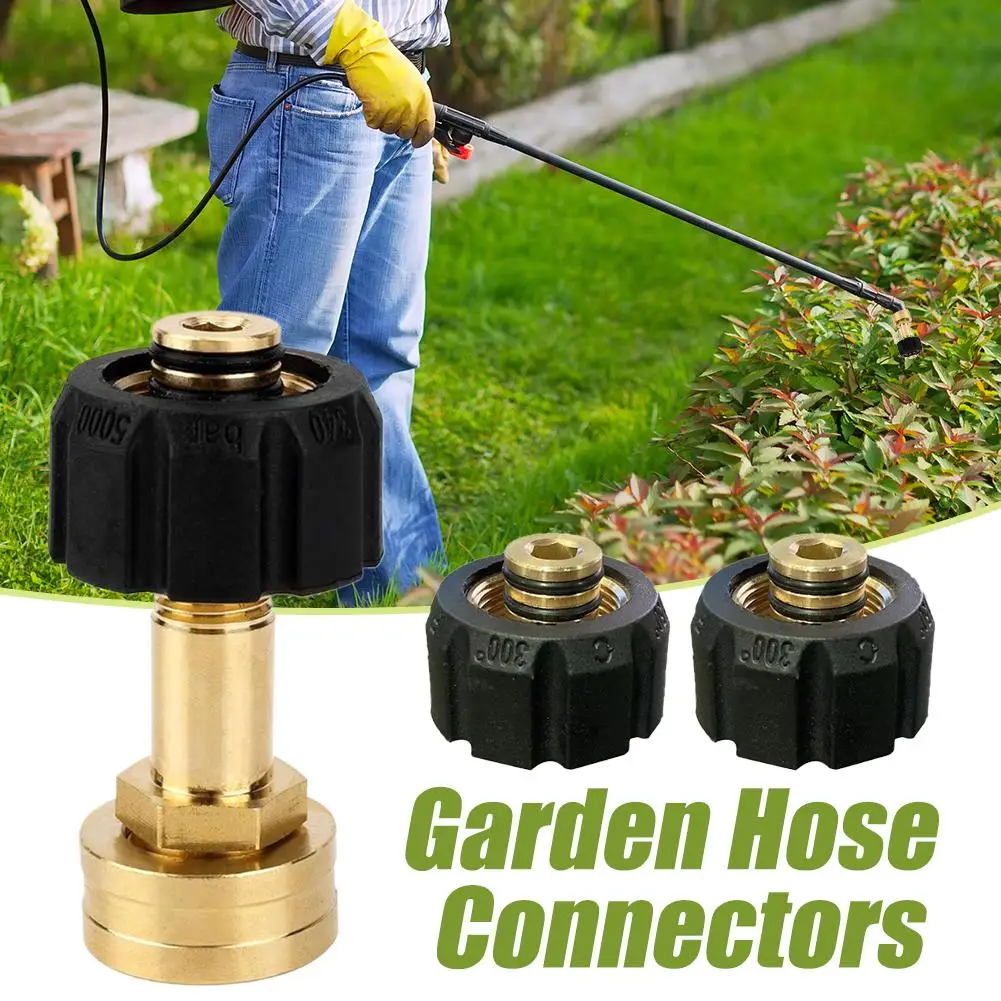 

Heavy Duty M22-14mm To 3/4Inch Hose Adapter Female Hose Fittings For Car Washing Garden Irrigation And Professional Use U0D0