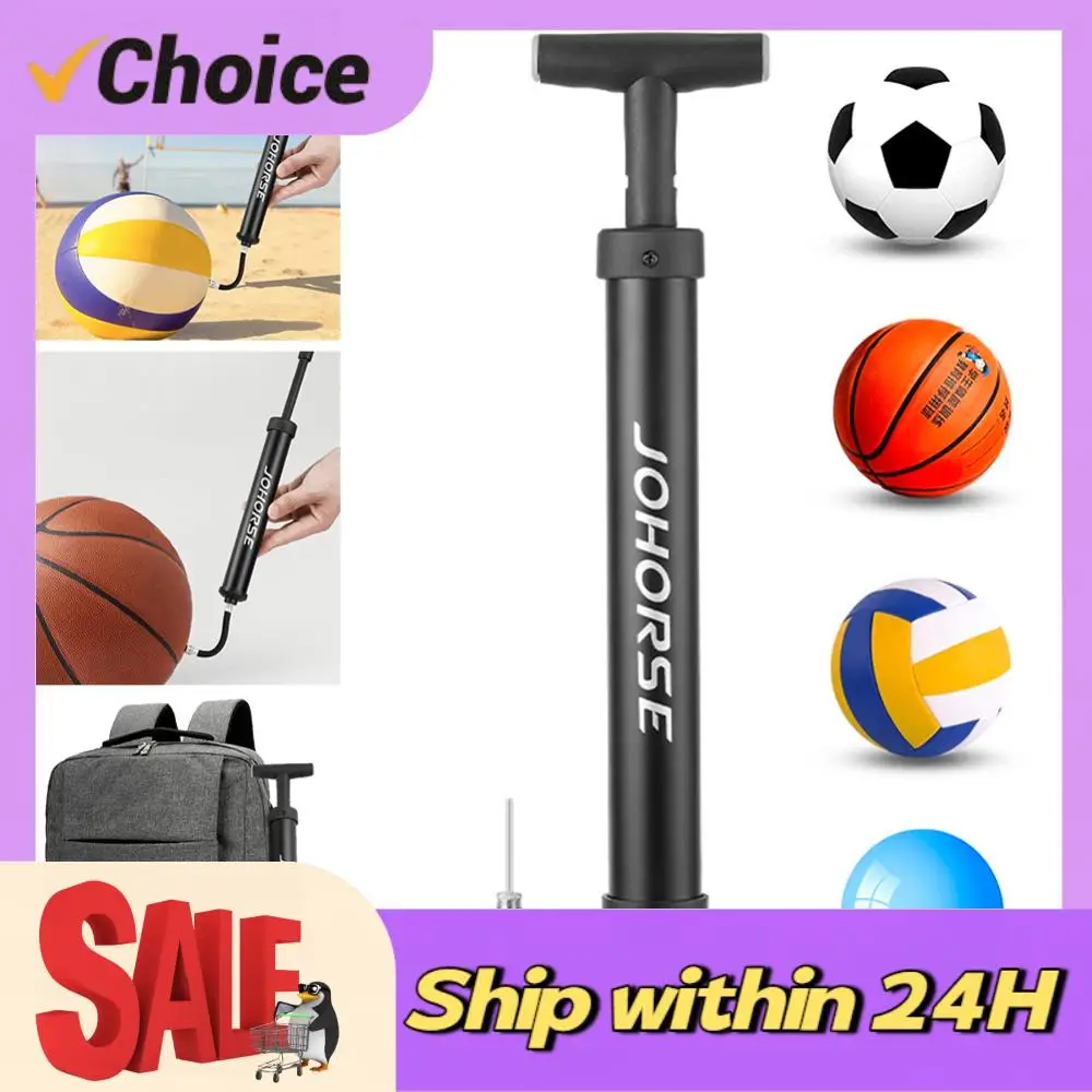 

Ball Hand Pump Portable Basketball Air Pump Compact Soccer Pump Inflator Multifunction for Basketball Football Volleyball