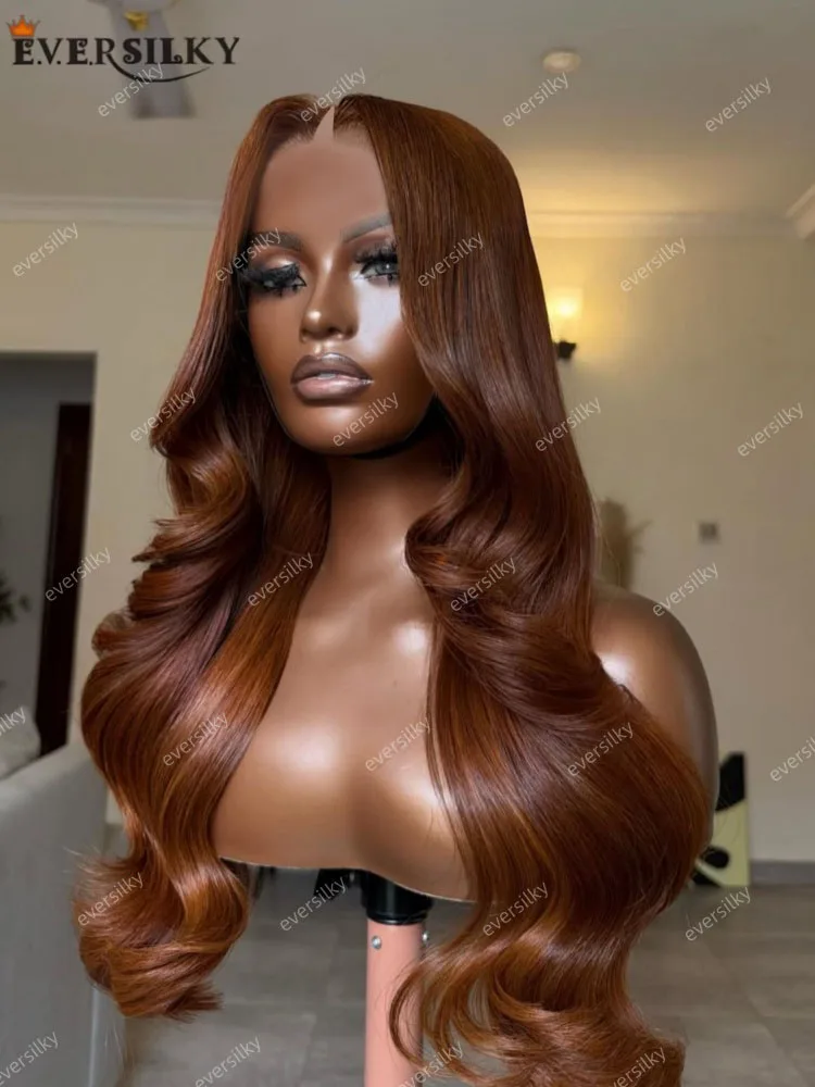 الجسم موجة البني المحمر 1x4 حجم الخامس جزء الباروكات المفتوحة للنساء السود 100% ريمي الشعر البشري غلويليس قابل للتعديل سهلة ارتداء U جزء الباروكات #4