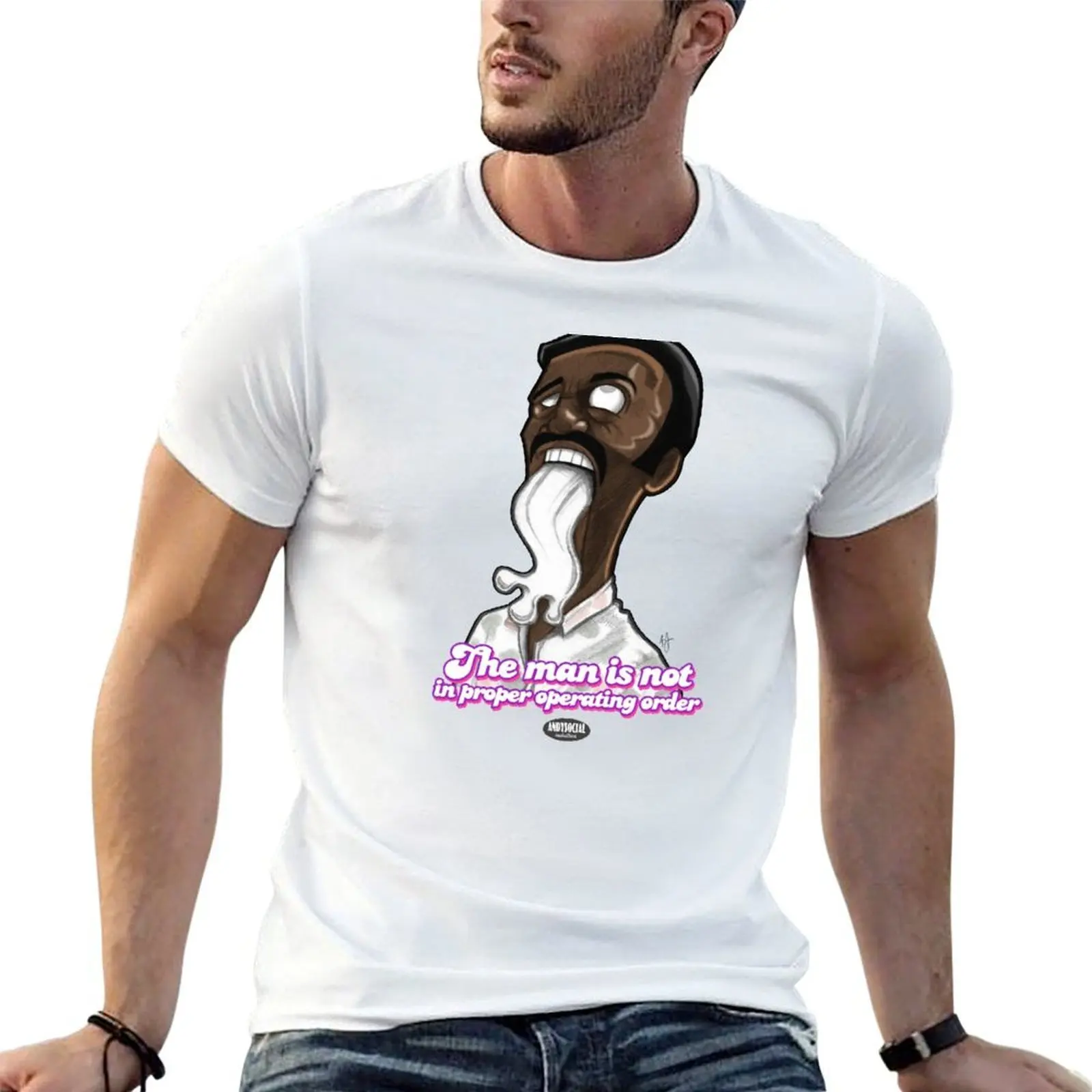Camiseta Choclate Chip Charlie para hombre, camisetas de diseñador para hombre, camiseta vintage gráfica