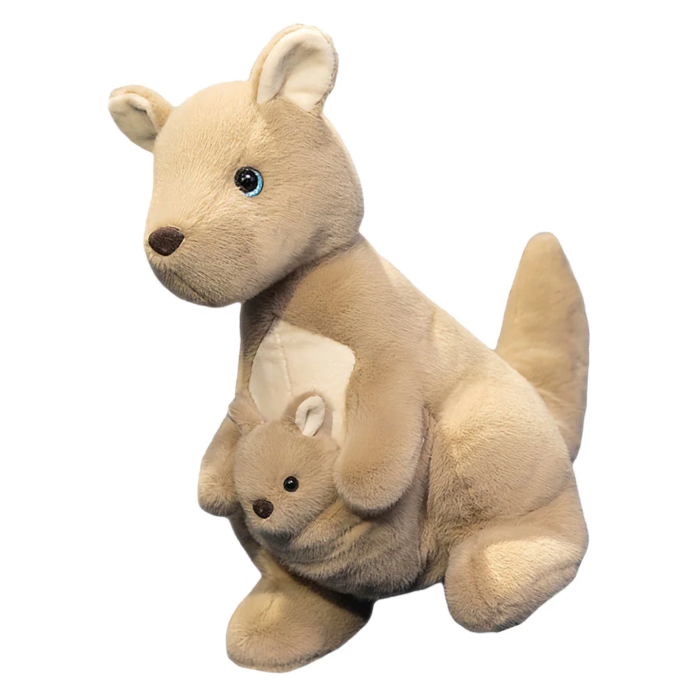 Kangaroo Toy Animal Stuffed Large Pp Cotton Animals Plush Mother Toys Cute