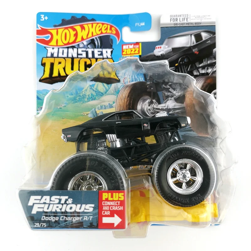 2022 Hot Wheels 1:64 MONSTER TRUCKS BACK TO THE FUTURE TIME MACHINE TIGER SHARK WREAK DRAG FYJ44 Collection diecast alloy model