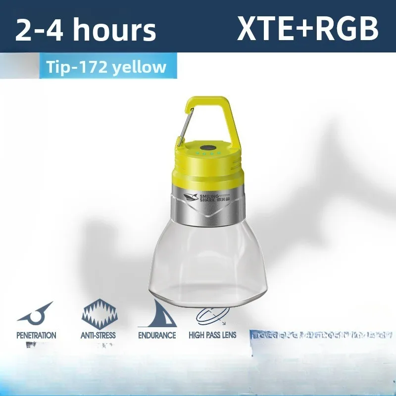 Multi-Functional Super Bright Mini Camping Flashlight - Rechargeable Outdoor Lighting Portable LED Keychain