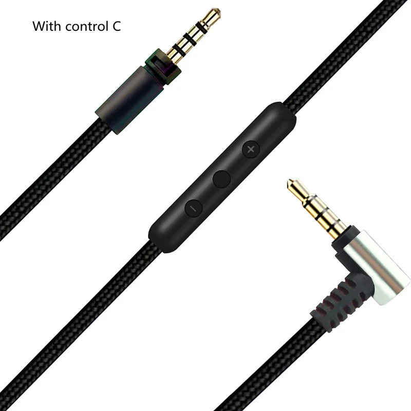 Kopfhörer-Audiokabel für Sennheiser HD400S HD350BT HD4.30 HD4.40BT HD4.50BTNC HD450B mit Mikrofon MOMENTUM Audio-Verlängerungskabel – Detail 10