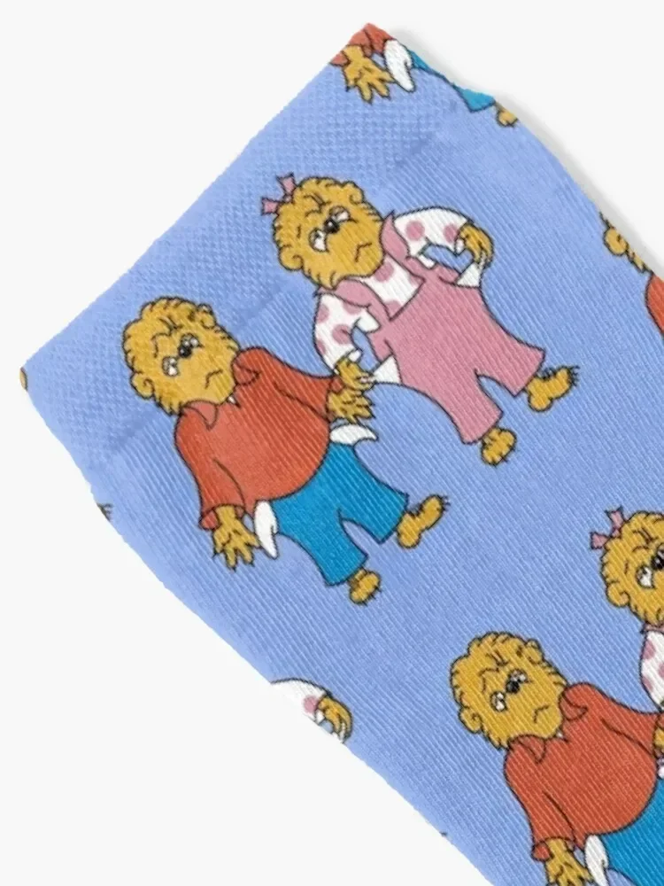 Brother and Sister Berenstain Bears Broke Socks shoes luxe Man Socks Women's