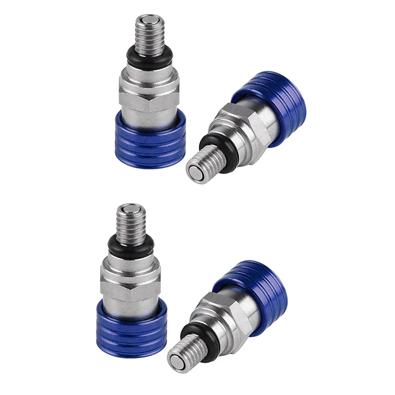 

2X Motocross M5X0.8Cm Fork Air Bleeder Relief Valve For Honda Kawasaki Yamaha Suzuki YZ85 YZ125 YZ250 YZ450F 250RX Blue