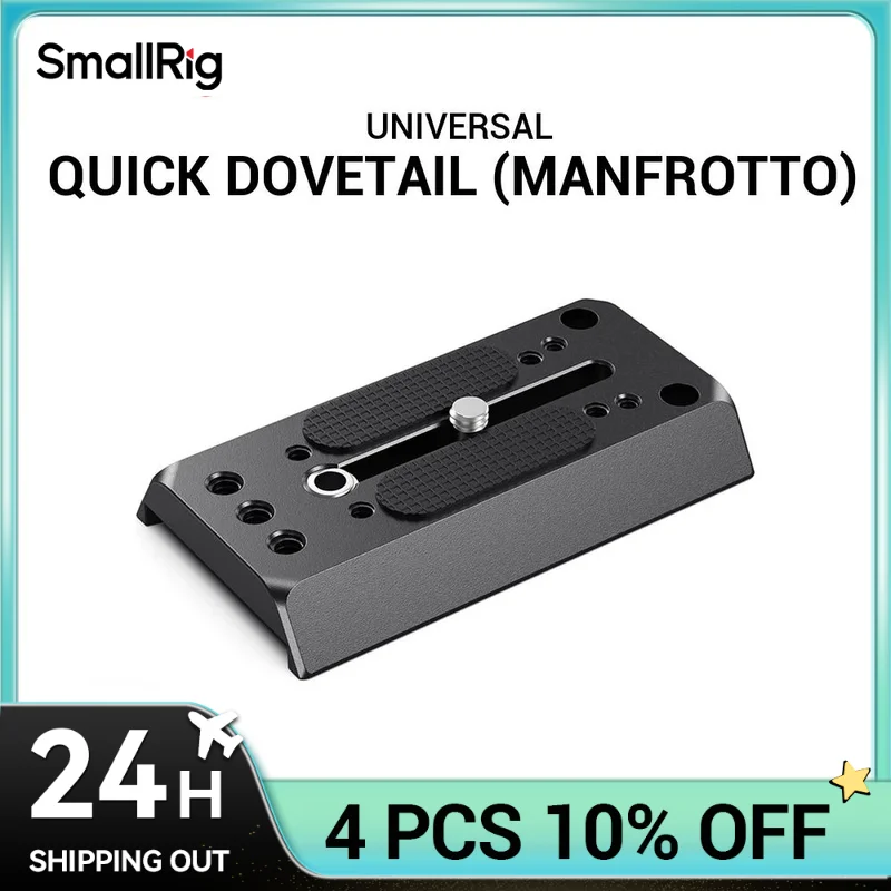 SmallRig Quick Release Plate DSLR Camera Plate QR Plate Quick Dovetail For manfrotto tripod plate 577, 501, 504, 701,for DJI RS