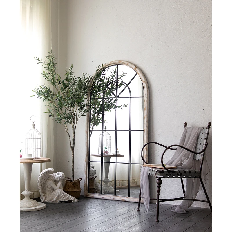 

Горячий дизайн, индивидуальный декор, арка, полная длина, деревянная рама всего тела, стеклянное зеркало, декор, стоящее зеркало