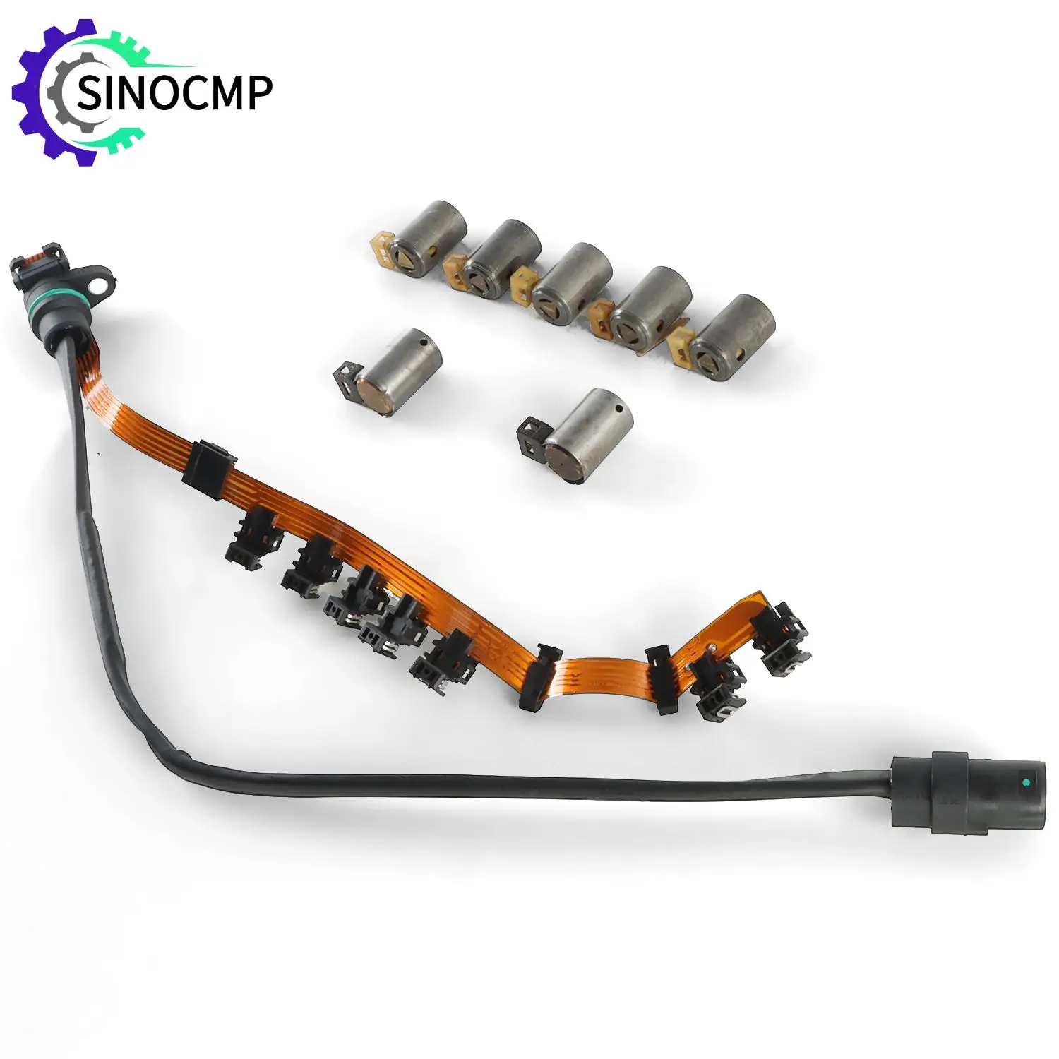 

Transmission Master Solenoid Kit Ribbon Harness Shift for Audi VW 01M O1M 1995 + EPC Solenoid+Shift Solenoid & Internal Harness