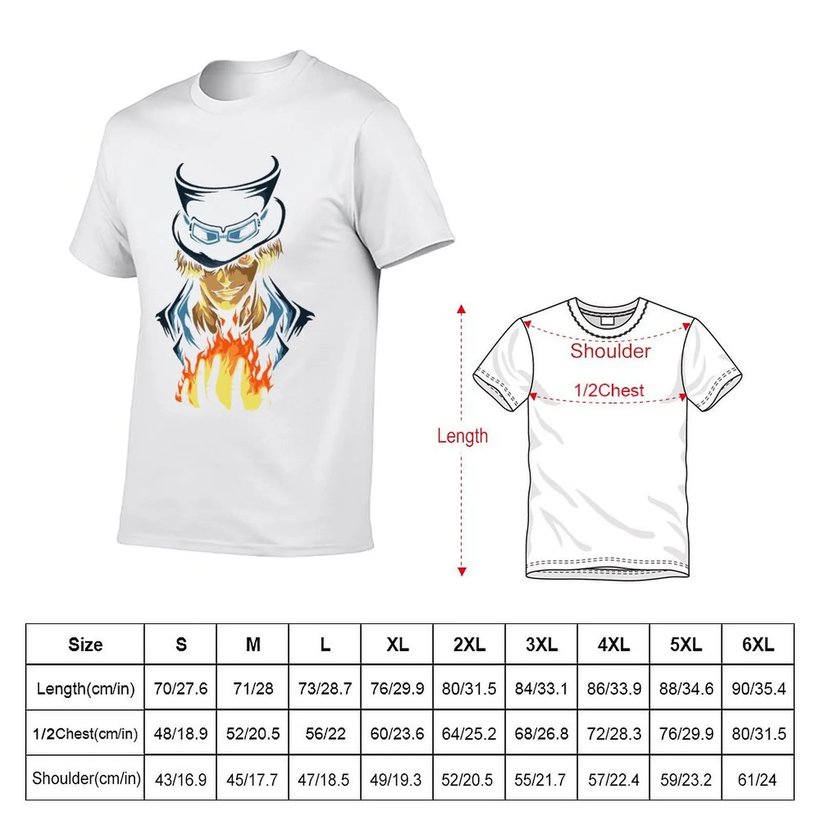 Sabo T-Shirt t shirt man luxury man t shirt heavy cotton T-Shirt