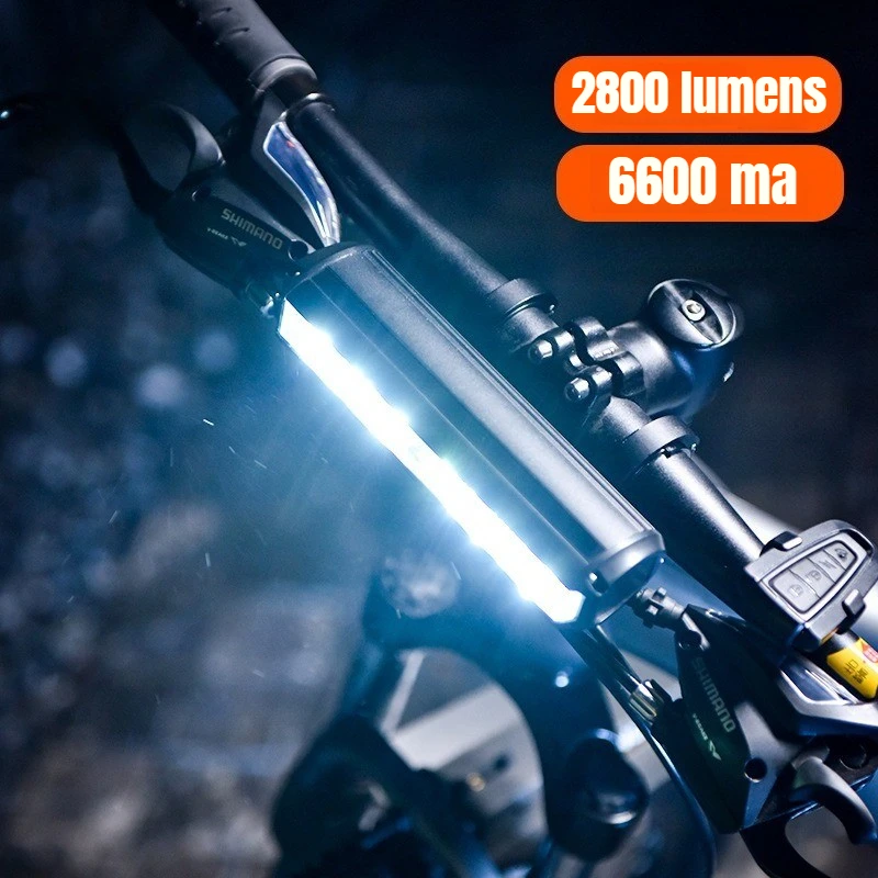 

Bicycle Light 6600mAh Bike Light Waterproof Flashlight USB Charging MTB Road Cycling Lamp Bicycle Light Accessories