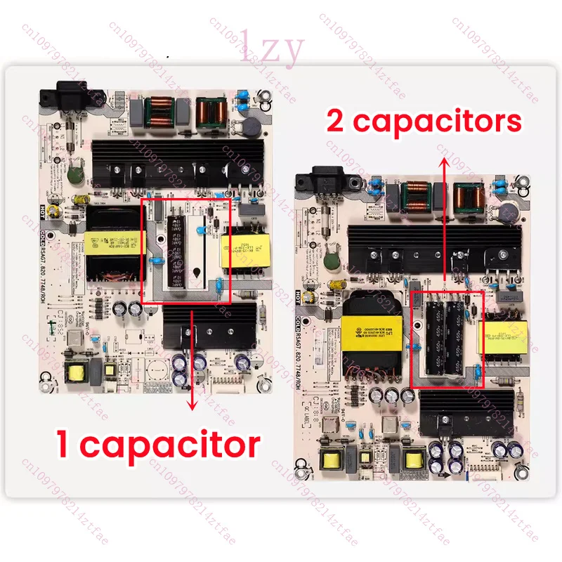 USED for Hisense HZ43A65 58R6109 power board RSAG7.820.7748/ROH backlight two-pin