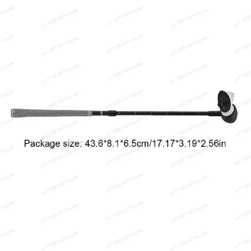 VR Golf Club Attachment for Meta Quest 3S/Quest 3/Quest 2 VR Golf Club Grip Retractable VR Golf Handle Controller Accessories