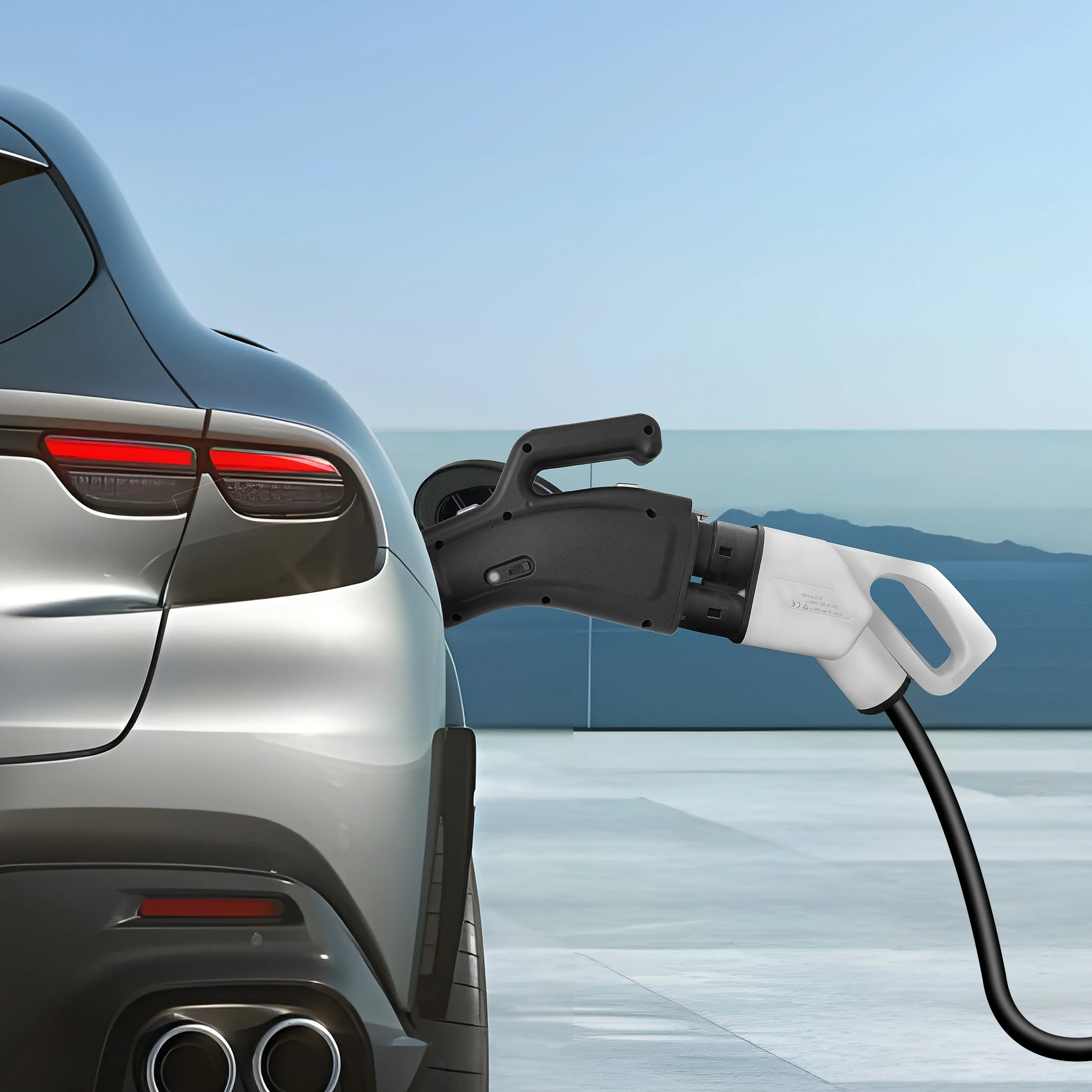 2025 CCS2 إلى GB/T محول الشحن 250A EV محول DC EV مهايئ شاحن ل BYD VW ID 4 #5