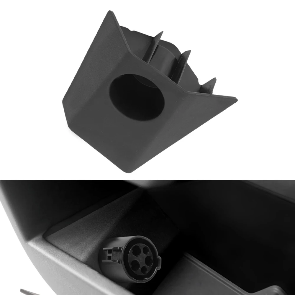 Adaptor Not Included Car Charging Adapter Storage Box Door Dock Socket Charging Adapter Storage Box for Tesla Cybertruck 2024