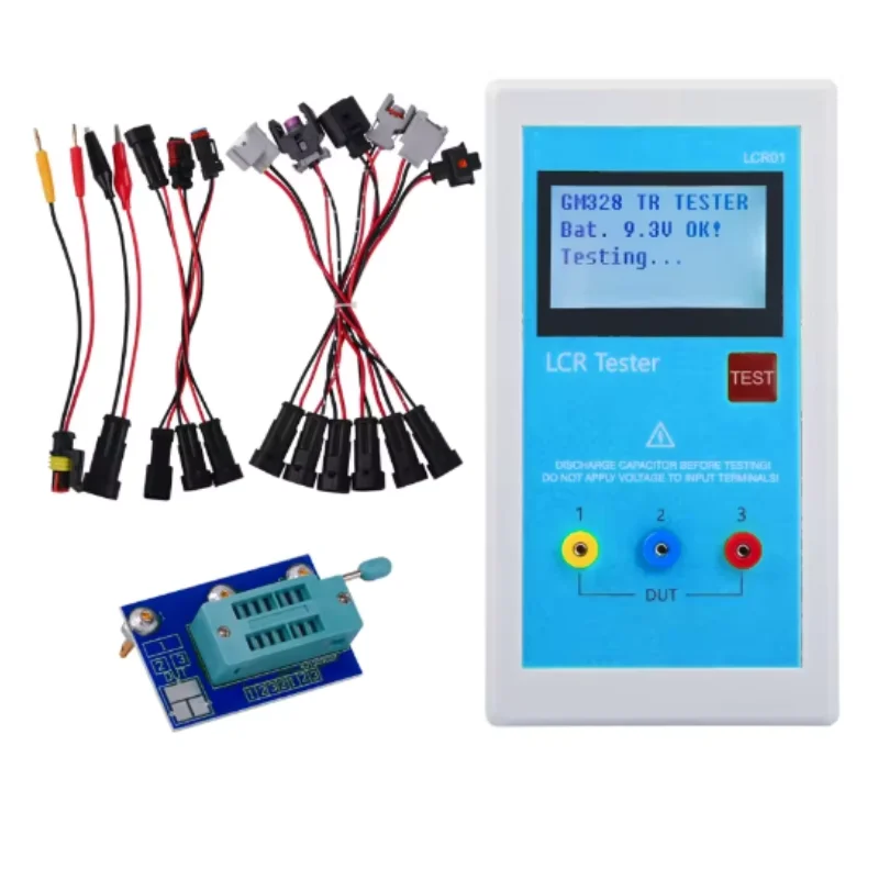 LCR01 TL-200 ESR TR LCR Resistance Capacitance Inductance Tester CRIN Diesel Transistor Tester Common Rail Piezo Injector