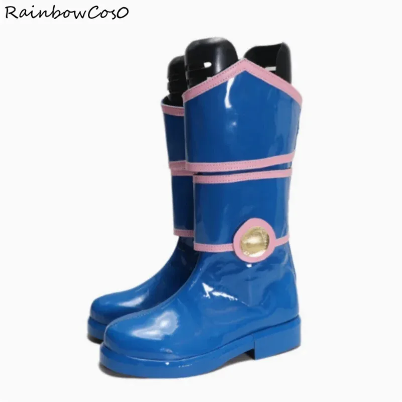 أسود الساحر فتاة الظلام الساحر فتاة يو جي أوه تأثيري أحذية الأحذية لعبة أنيمي هالوين عيد الميلاد RainbowCos0 W4669