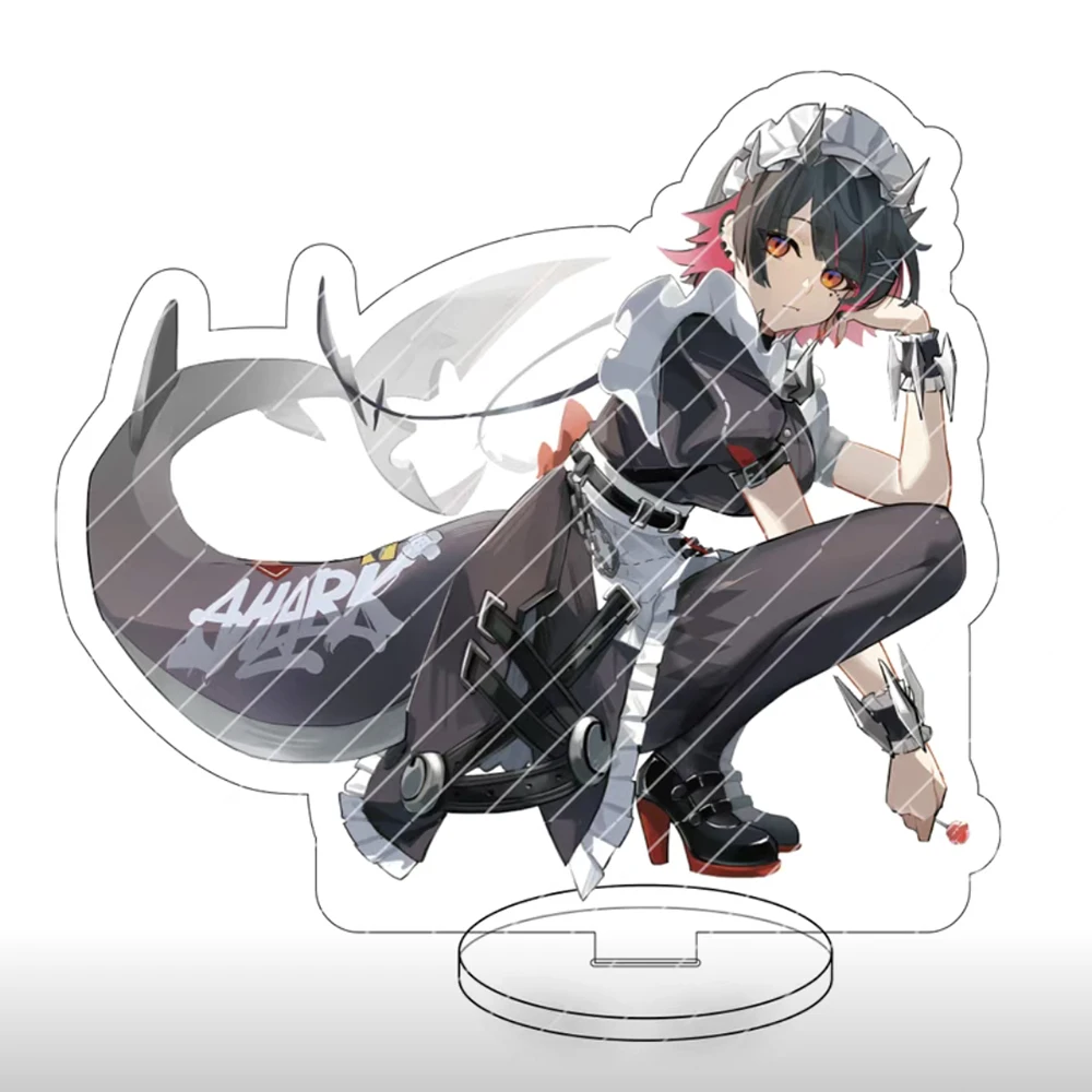 New Hot Game Zenless Zone Zero Keychains Cosplay Desk Decor Toy Single sided Acrylic Figure Ellen Joe Collection Gift