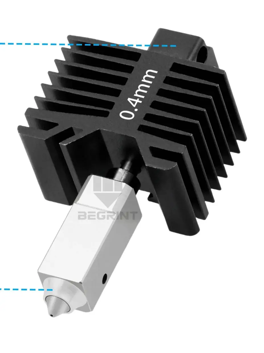 NOWY Zestaw Hotendu do Bambu Lab X1 P1 Głowica Drukująca Hotend z Termistorem Ceramiczny Grzejnik bambu lab X1C P1P P1S Drukarka 3D HOTEND — zdjęcie produktu 7