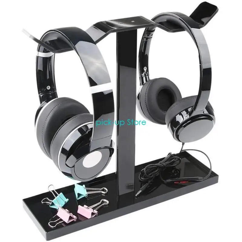 Q5wa stand suportando suporte para o suporte do fone ouvido, elegante design estável fundação estável