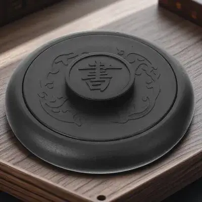 

Exquisite Compact Calligraphy Inkslab Grinding Lidded Inkslab For Drawing Writing Reusable Plastic Inkstone With Flat Smooth