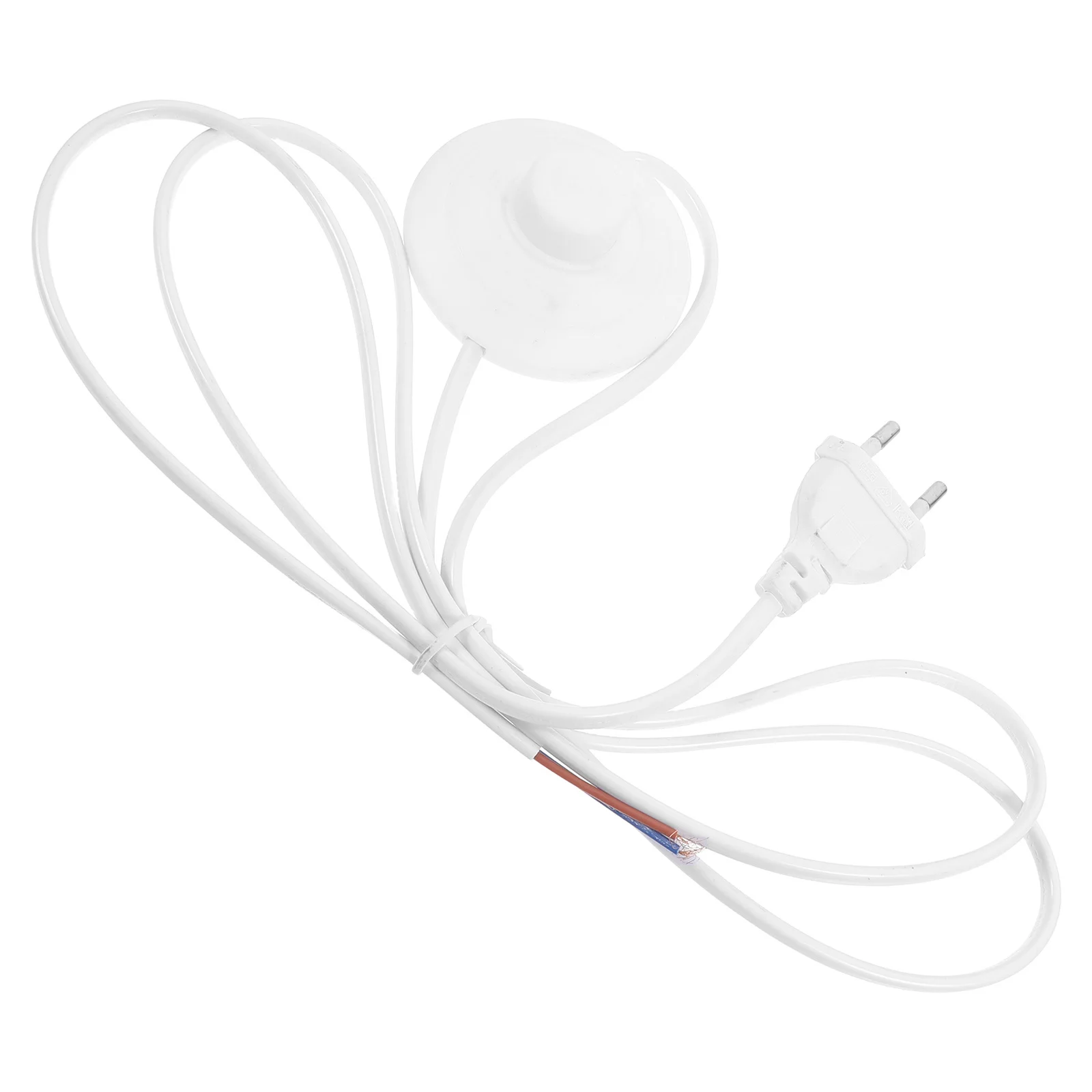 

Foot Switch Plug Cord for Floor Lamp - Foot Pedal Switch with Extension Cable, Electrical Cord for Living Room Bedroom Office