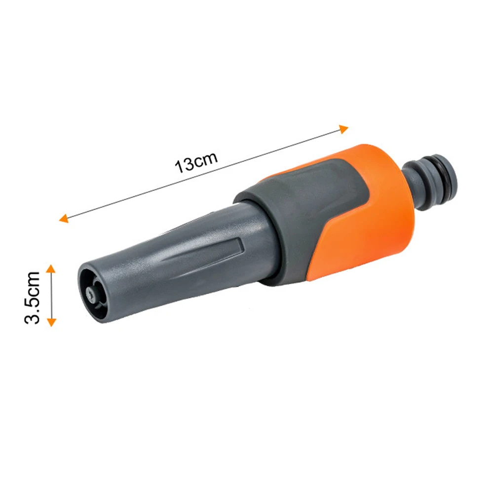 ABS Plastic Adjustable Nozzle for Garden Hose with 6 Spray Patterns for Quick Connect Ergonomic Grip and Durability