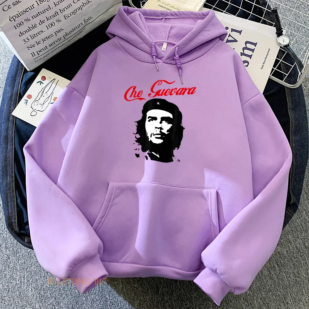 Frauen/Männer Che Guevara Hoodies Casual Langarm Sweatshirts Winter Moletom Feminino Weiche Kapuze Sudadera Mujer Berühmte Charakter