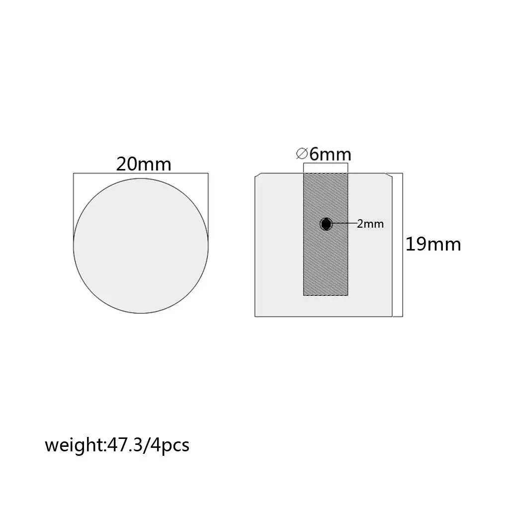 Guitarras Controle Dome Knobs Liga 20mm Guitarra Musical Accs Níquel