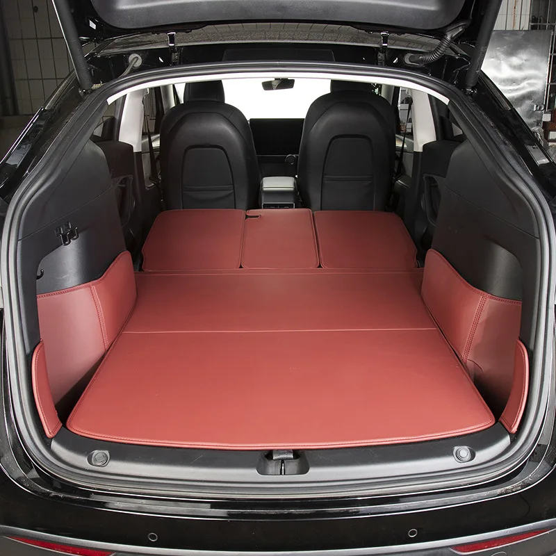 Applicable to the Tesla Front Trunk Mat Refresh new Model3 y original full-enclosed leather tailgate mat