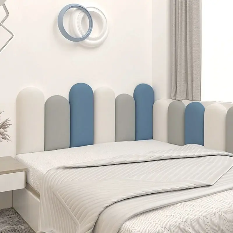 

Arch Bed Headboard Kids Room Decor Head Board Anti-collision Wall Panels Cabecero Cama Bed Head Stickers Tete De Lit