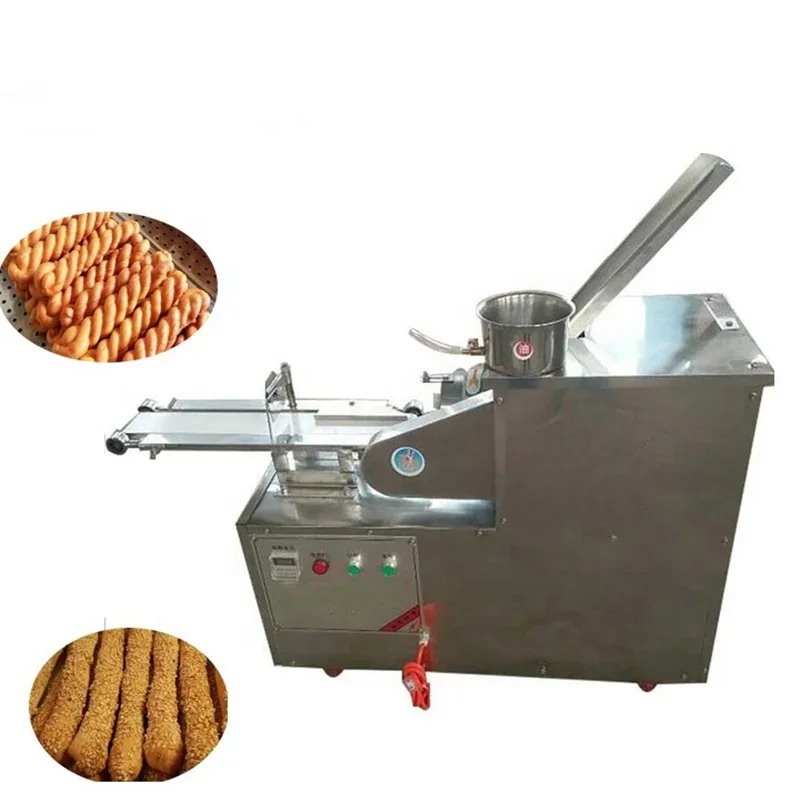 New Fried Dough Twist Machines Fried Snacks Making Machine Snack Maker For Fried Dough Twist