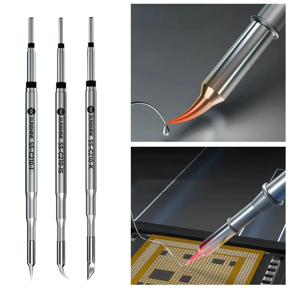 

Recovery Efficient Heat Temperature Adjustable Welding Solder Tip Station Tool Soldering Iron Heating Core