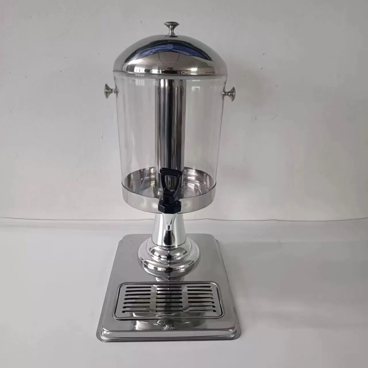Stainless Steel Buffet Juice Dispenser with Faucet, Dual-use for Hot and Cold, Commercial Use