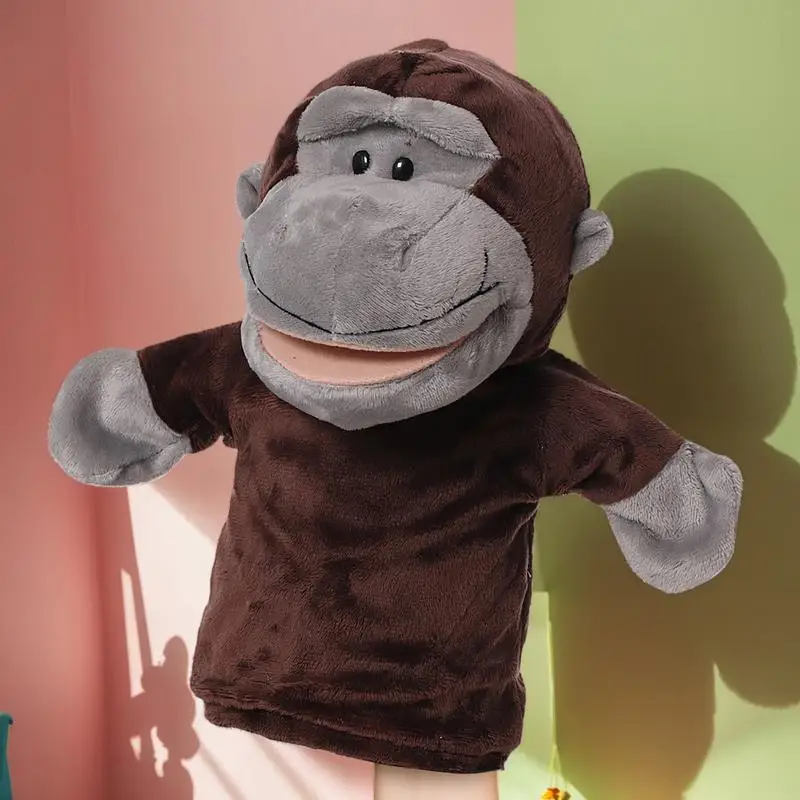 Marionnettes à main pour enfants, jouet de 25cm, poupée de dessin animé drôle, fournitures de spectacle sur le théâtre, jeu de rôle pour garçons et filles, cadeaux d'anniversaire