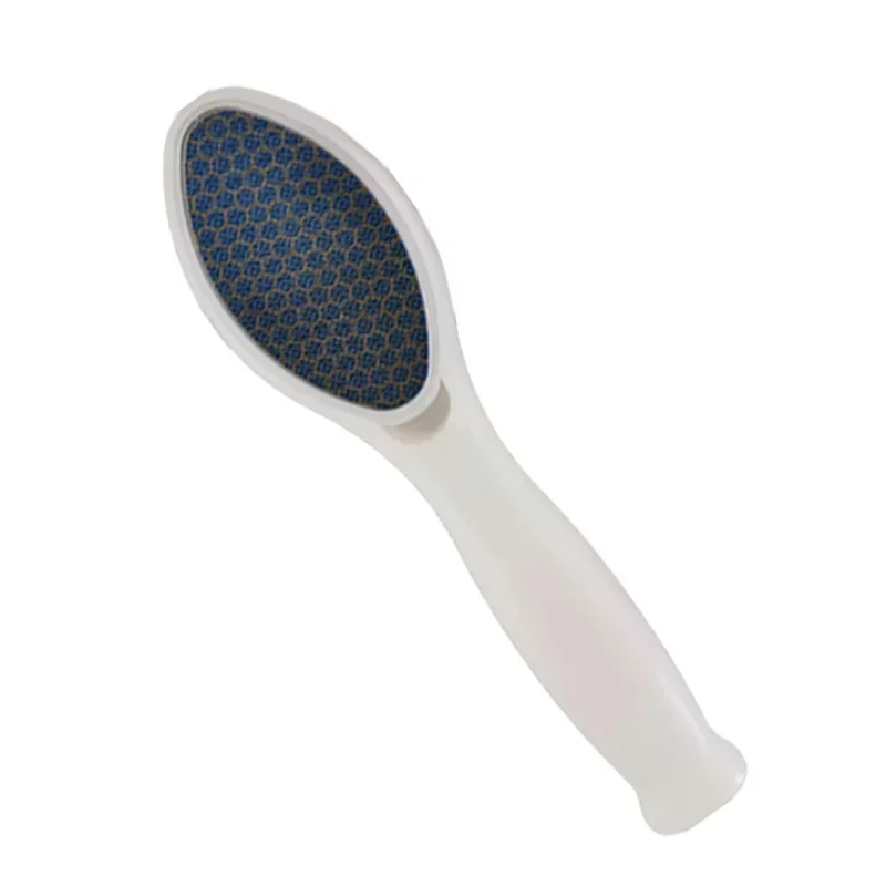 Moedor de pé de vidro nano, remoção de pele morta e calosidades, pedra de moagem de calcanhar, aço inoxidável, dupla face, moedor de pés