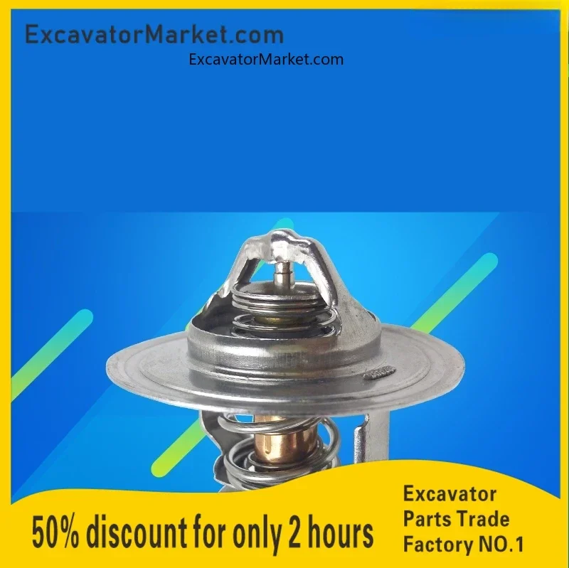 

For KOMATSU PC200-7 cummins 6BT/4BT/6D12/4D102 LIUGONG CLG922925D thermostat temperature excavator accessories for excavator